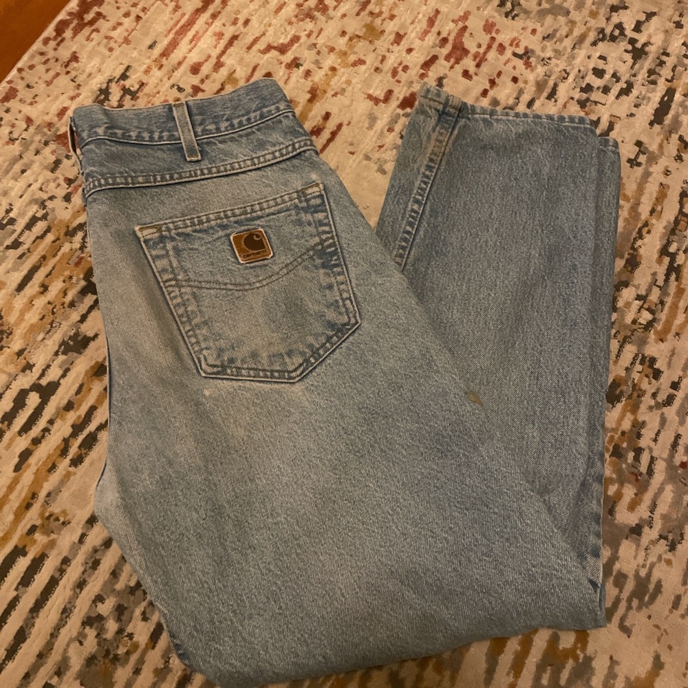 Sold!! Carbart blue jean 34x30